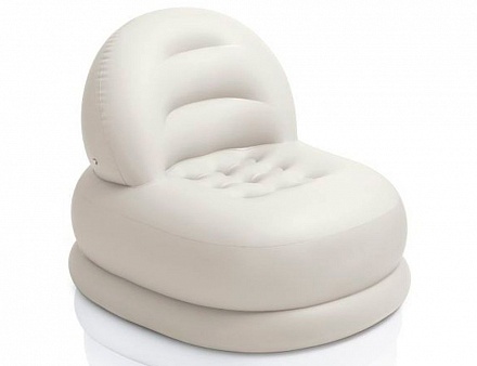 Надувное кресло Intex Mode Chair, белое 84 х 99 х 76 см. 